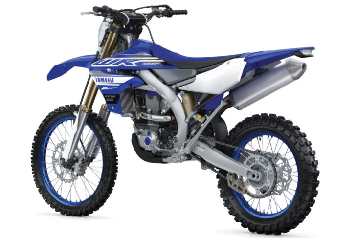 The WR450F shares many of the same changes as the new YZ450F.