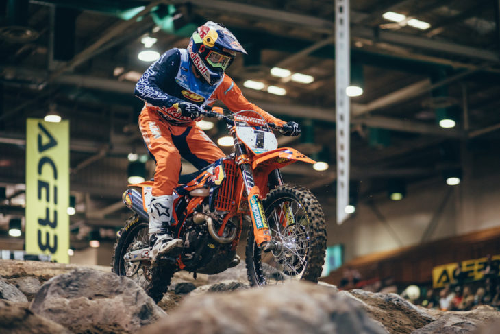 Cody Webb won the Reno EnduroCross.