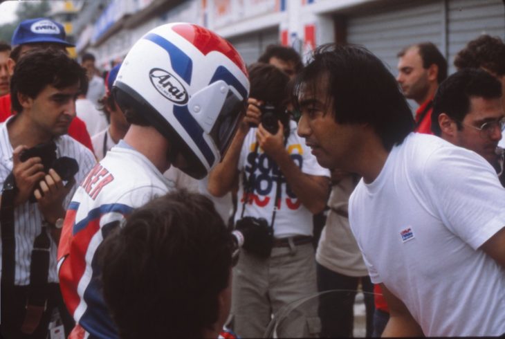 Freddie Spencer and Erv Kanemoto