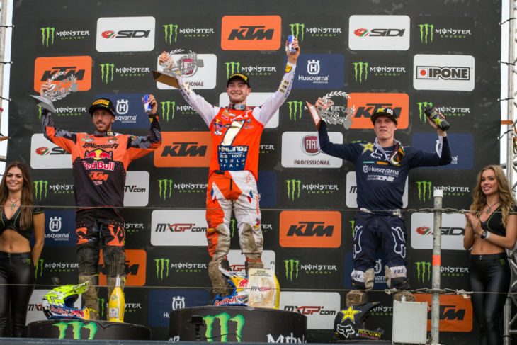 Jeffrey Herlings clinched the 2018 MXGP Championship