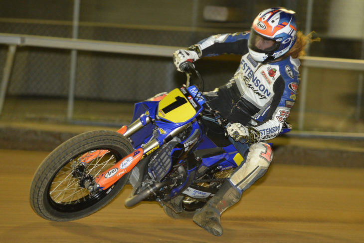 Kolby Carlile won the Singles class at the Minnesota Mile.