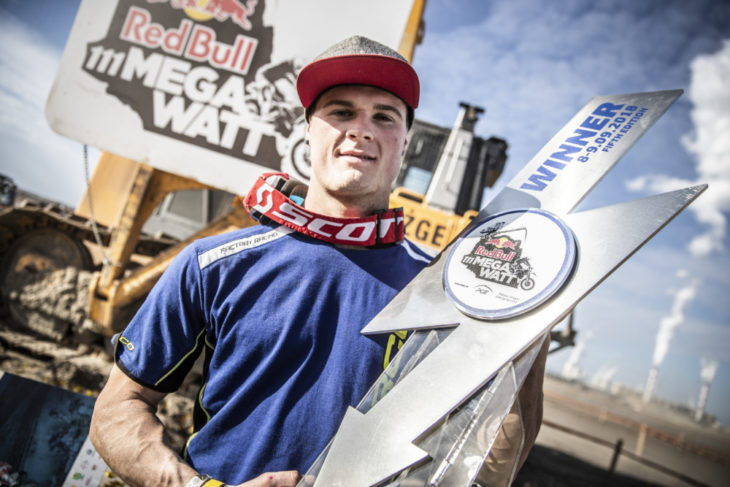 Wade Young at the 2018 Red Bull 111 Megawatt Hard Enduro.
