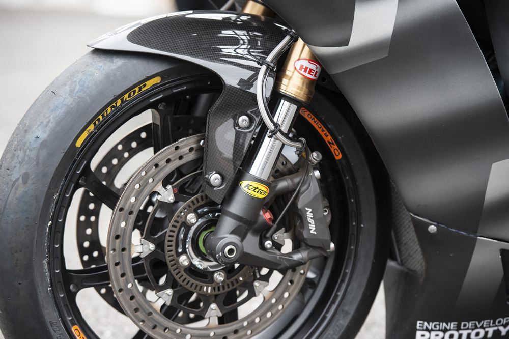 K-Tech has been heavily involved in the development of the test mule.