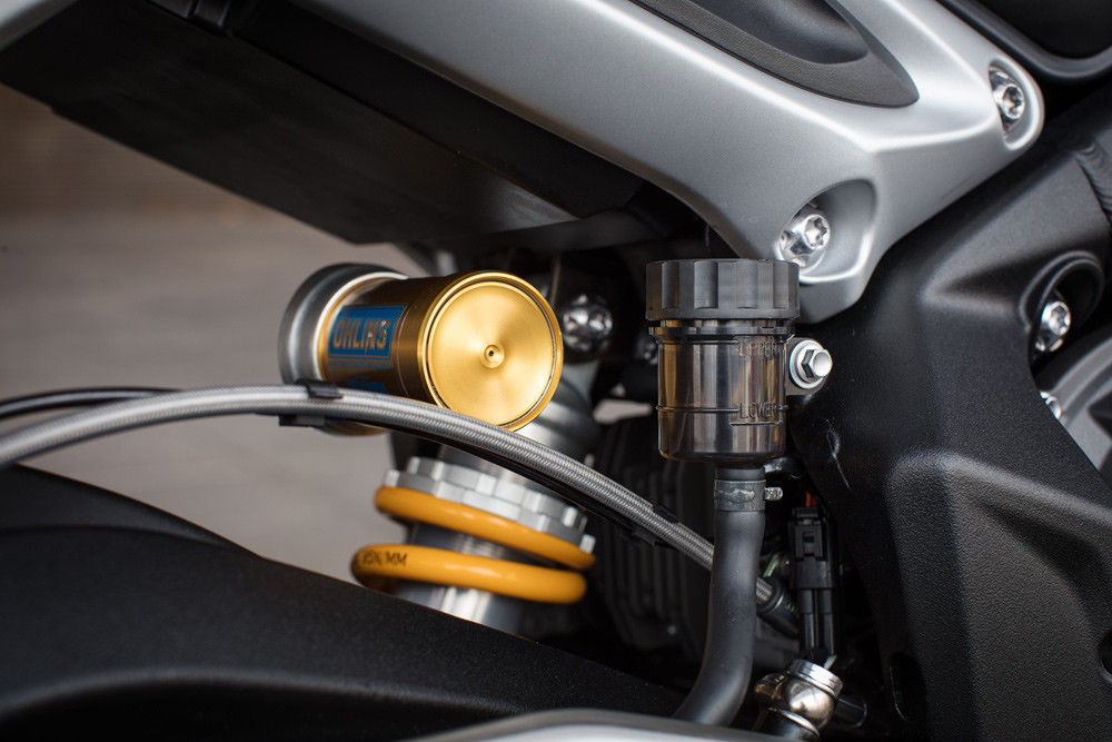 Ohlins suspension on the RS is beautiful but can be a touch hard, but it sure loves to be hustled.
