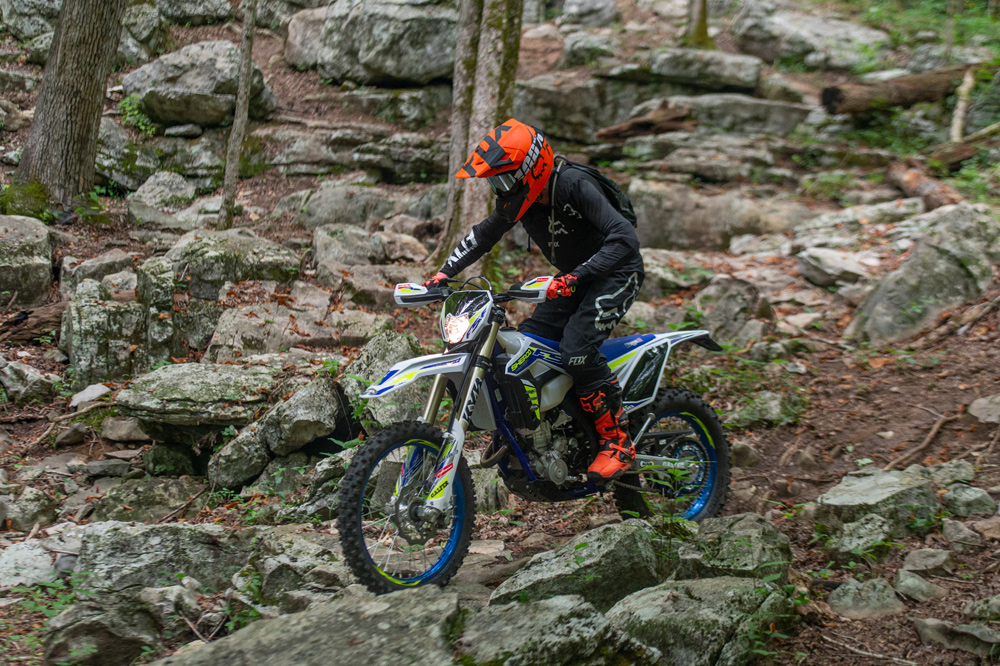The 300 SEF has serious potential as a solid all-around off-road racer.