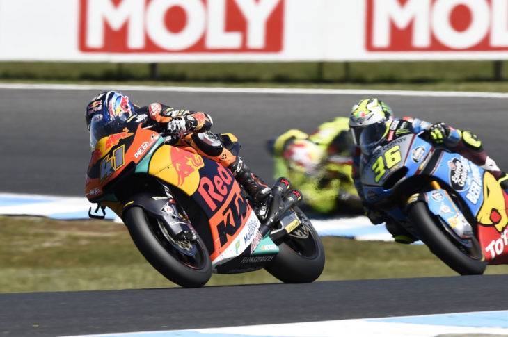 Brad Binder, Australian Moto2 race 2018