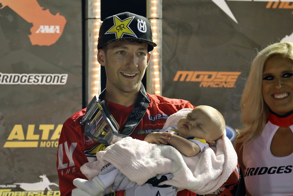 “I don’t sweat the little things anymore.” Haaker says fatherhood has changed his perspectives in a positive way. Photo: Jean Turner