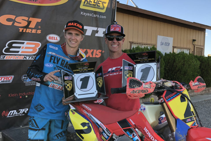 Trevor Stewart Johnny Campbell JCR Honda 
