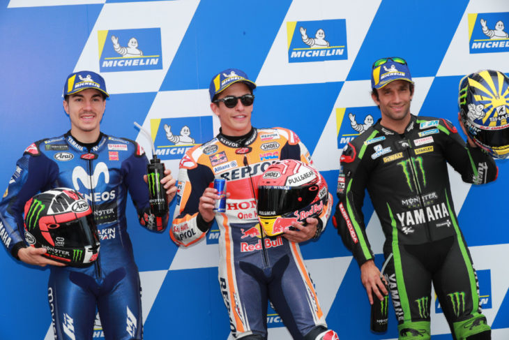 Vinales, Marquez, Zarco, Australian MotoGP 2018