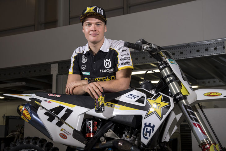 Rockstar Energy Husqvarna Factory Racing Signs Pauls Jonass