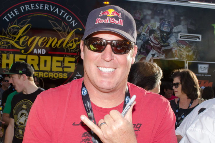 Rick Johnson agrees that MX is a contact sport.