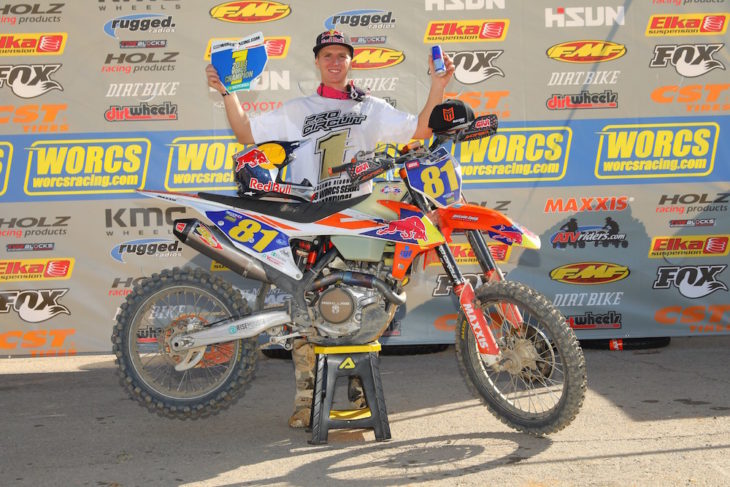 Giacoma Redondi is the new WORCS champion for 2018