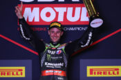Jonathan Rea wins race one at Qatar.