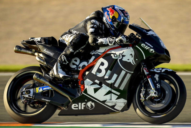 2018 Valencia MotoGP Test Day Two Results