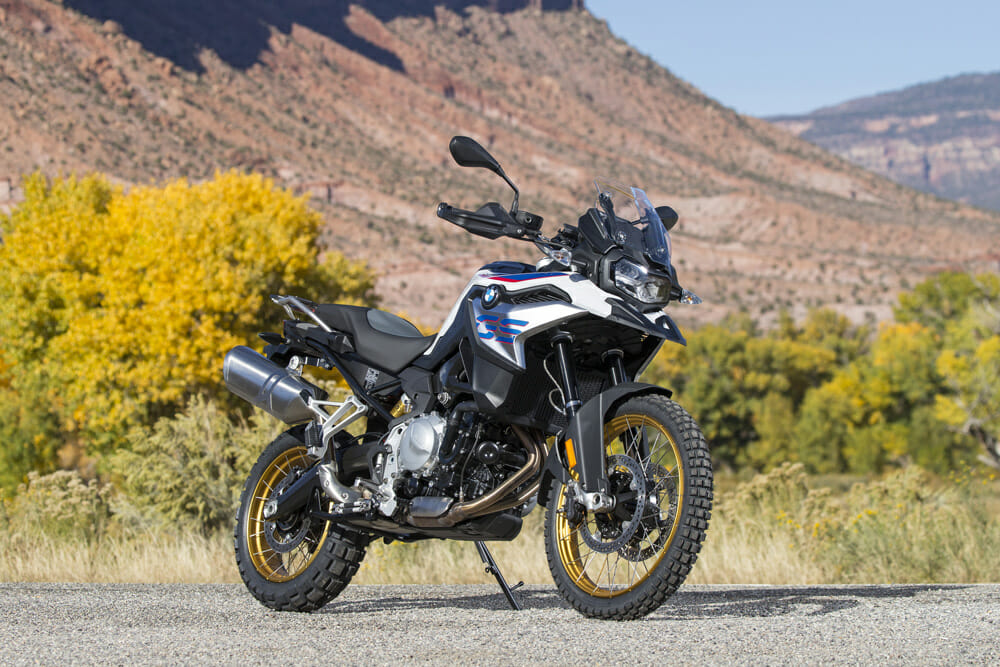All new bodywork gives the 850 a look not too dissimilar to the R 1250 GS.