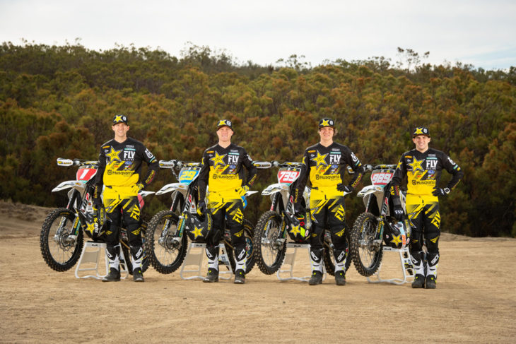 Rockstar Energy Husqvarna Factory Racing 2019 Off-Road Team