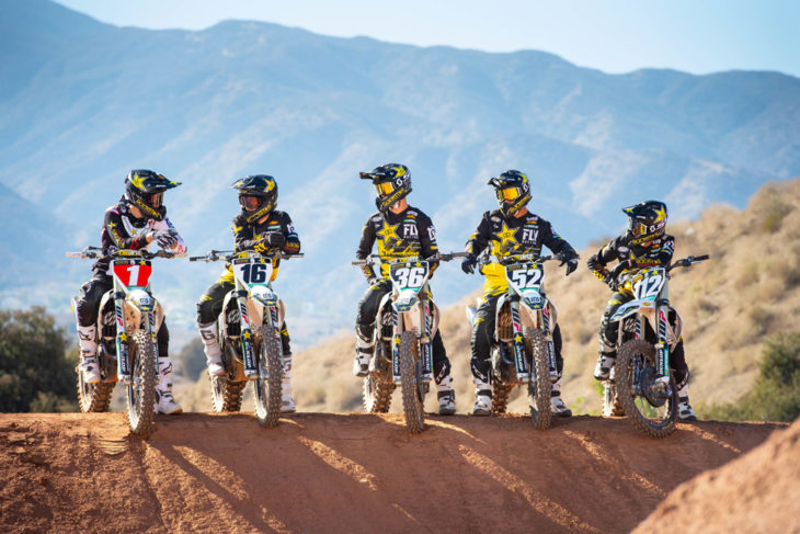 Rockstar Energy Husqvarna Factory Racing Introduces 2019 AMA Supercross Lineup