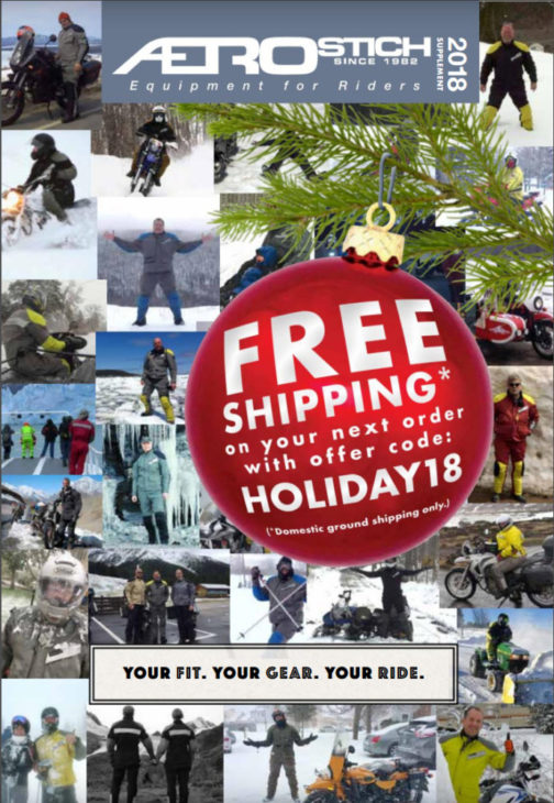 Aerostich 2018 Holiday Catalog