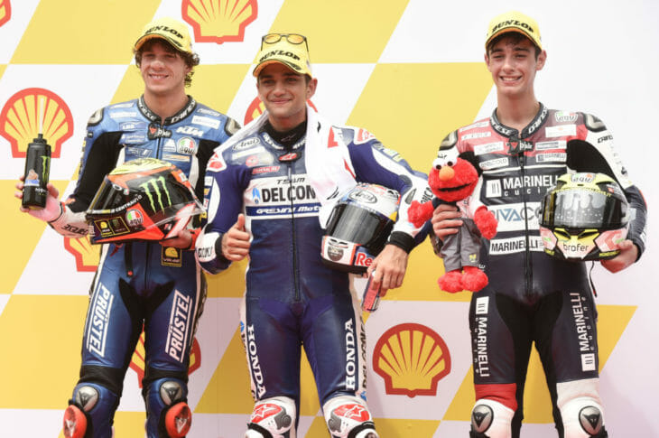 Bezzecchi, Martin, Arbolino, Malaysian Moto3 2018