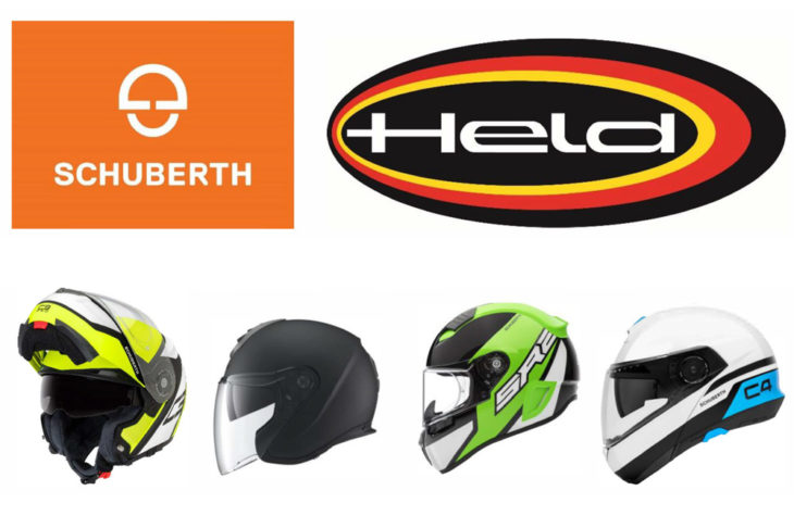 Schuberth Helmets and Held Biker Apparel