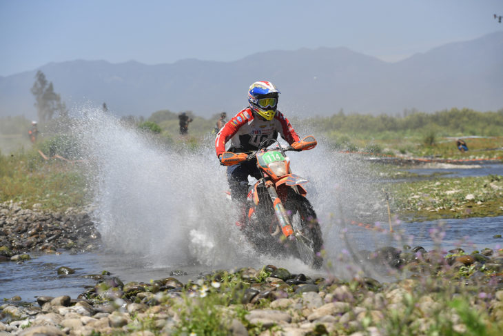 Josh Toth day 3 in Chile ISDE