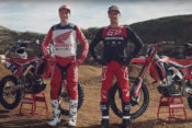 Armed with the CRF450R, Ken Roczen and Cole Seely represent Team Honda HRC for the 2019 season.