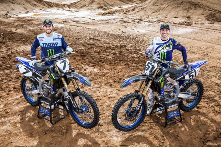 Yamaha Factory Racing Squad #51 Justin Barcia and #7 Aaron Plessinger