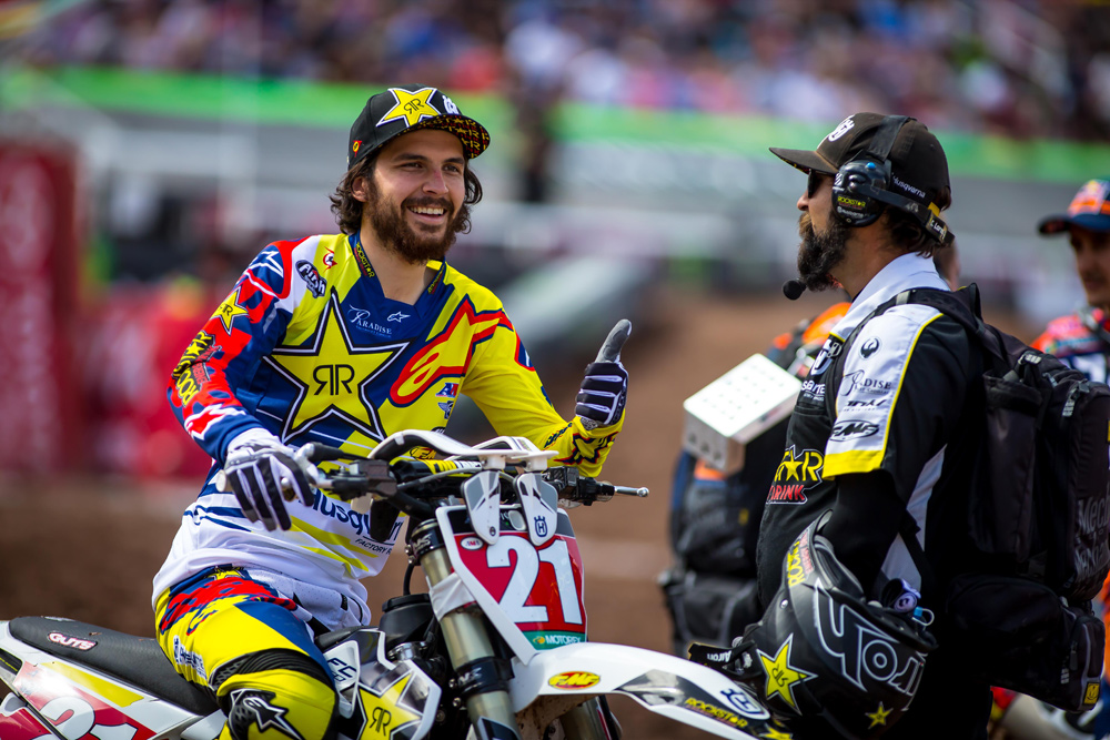 Jason Anderson might’ve flown under the radar going into the 2018 supercross series, but he was flying high when it was all over.