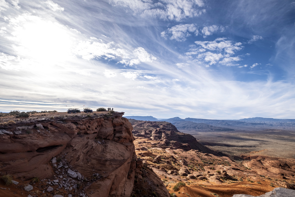 This is the kind of vista on offered in Sand Hollow State Park. Breathtaking doesn’t come close.