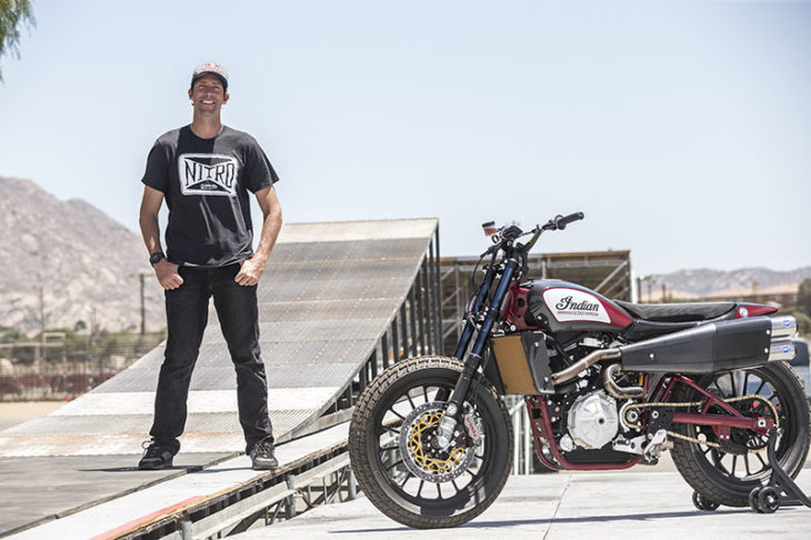 American Motorcyclist Association 2018 Motorcyclist of the Year Travis Pastrana. Photo by Nitro Circus