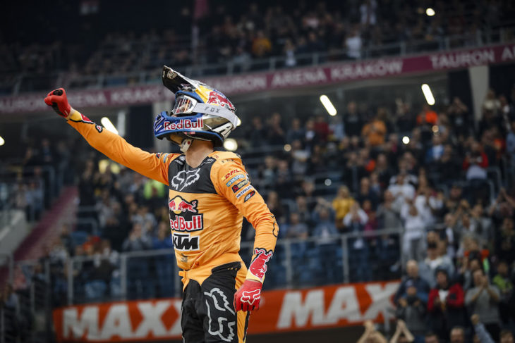 Taddy Blazusiak win Poland SuperEnduro opener.