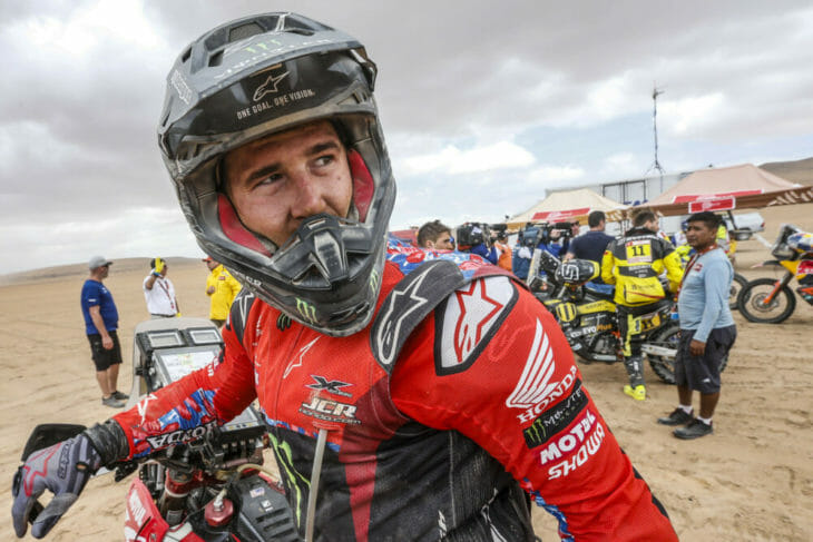 Ricky Brabec 2019 Dakar Rally Monster Energy Honda
