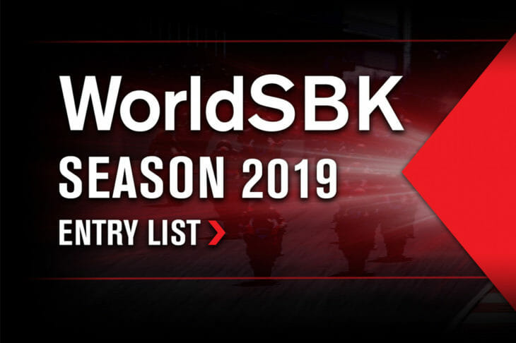 Provisional WorldSBK line up for the new season announced.
