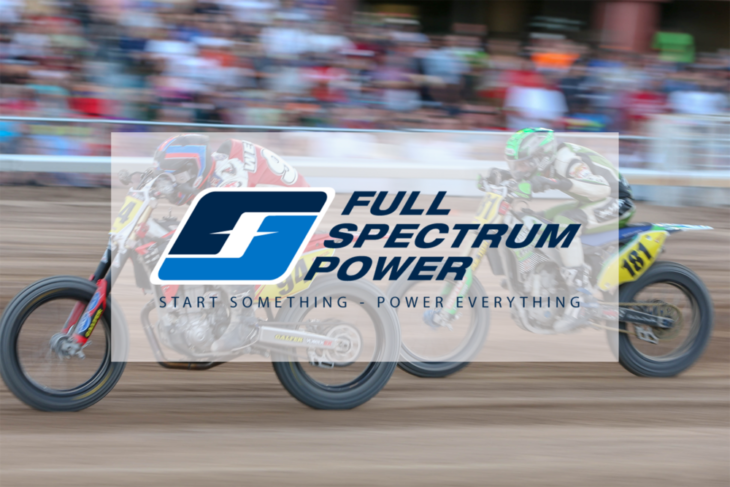Full Spectrum Power is Named The Official Battery of American Flat Track
