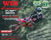 Enter For a Chance to Win This CRF450R Works Edition Bike