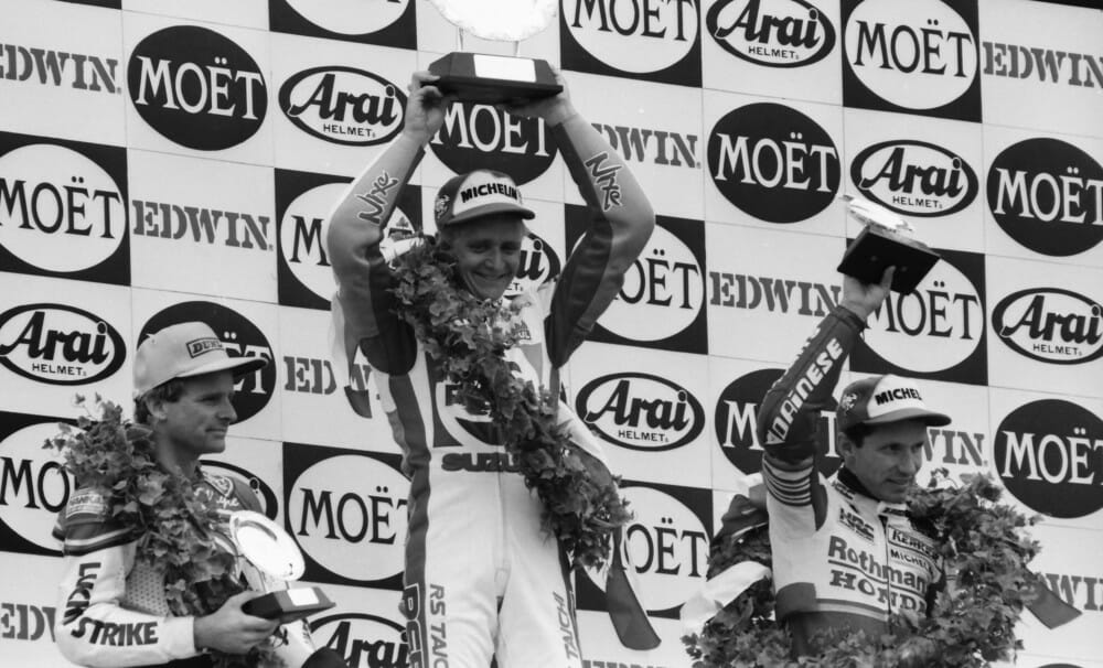 Throwback Thursday: Kevin Schwantz Heads All-American Podium at