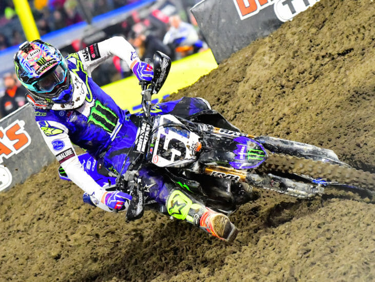 Justin Barcia won Anaheim 1 Supercross 2019.