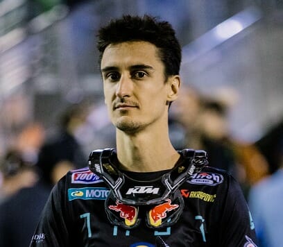 Marvin Musquin wears a Leatt Neck Brace.