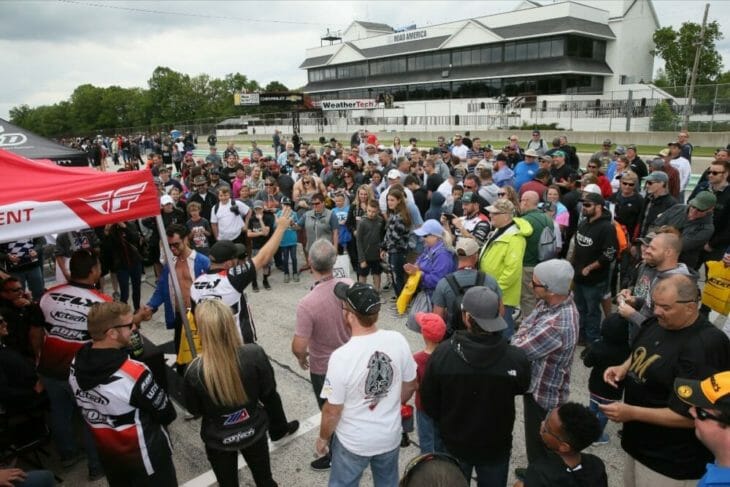 Get 'em while they're hot: MotoAmerica tickets are now available online for the 2019 series. Photo by Brian J. Nelson.