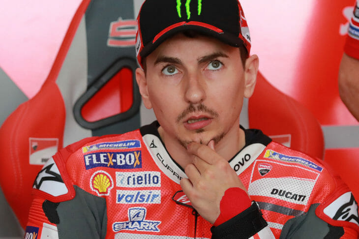 If you were Jorge Lorenzo, what would your New Year’s resolution be?