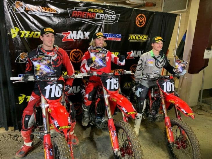 Pirelli Riders Dominate Opening Round of 2019 Kicker Arenacross Championship
