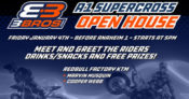 Three Brothers Racing in Orange County is having its annual open house on January 4.