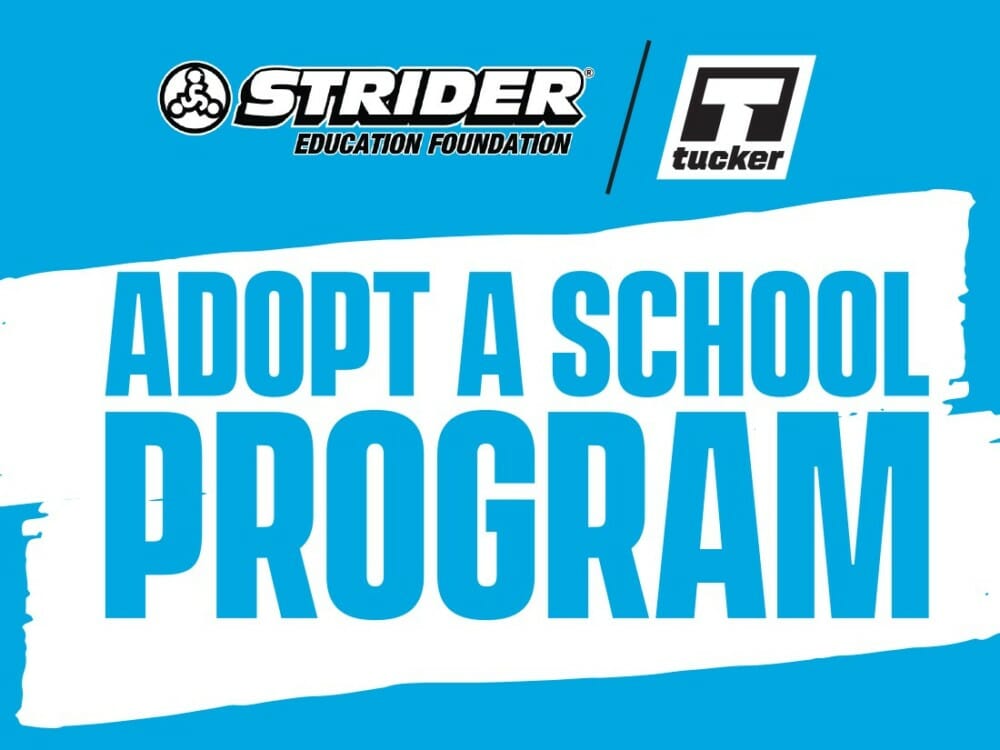 New Tucker Adopt-A-School program seeks to inspire, motivate, and support next generation of riders.