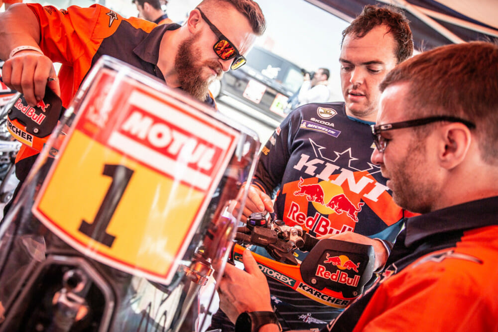 Reigning Dakar Rally champion Matthias Walkner