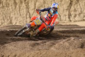 Taylor Robert won the Sprint Hero race at Glen Helen.