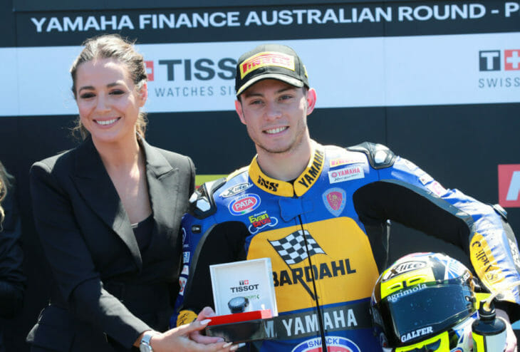 2019 Australia WorldSBK Results, WorldSSP Superpole Caricasulo takes pole
