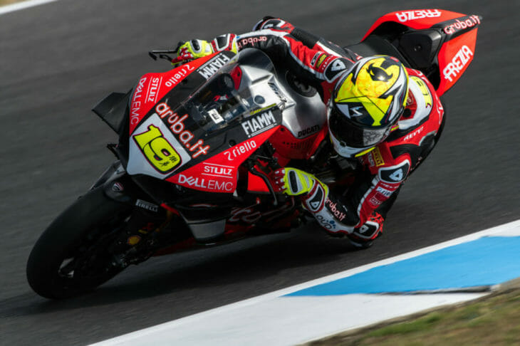 2019 WorldSBK Test Results Bautista goes fastest for Ducati