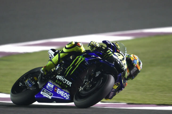 2019 MotoGP Test Results, Day Three, Qatar Rossi left hander 2019 MotoGP Test Results, Day Three, Qatar Rossi left hander