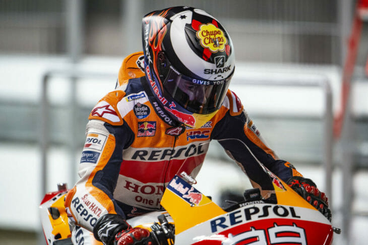 Jorge Lorenzo Returns to MotoGP Action Qatar ergonomics