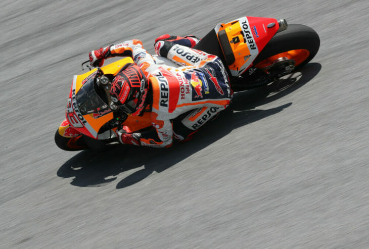 2019 MotoGP Test Results Marquez Sepang Day One Marc Marques in action at the 2019 MotoGP Test Results Sepang Day One
